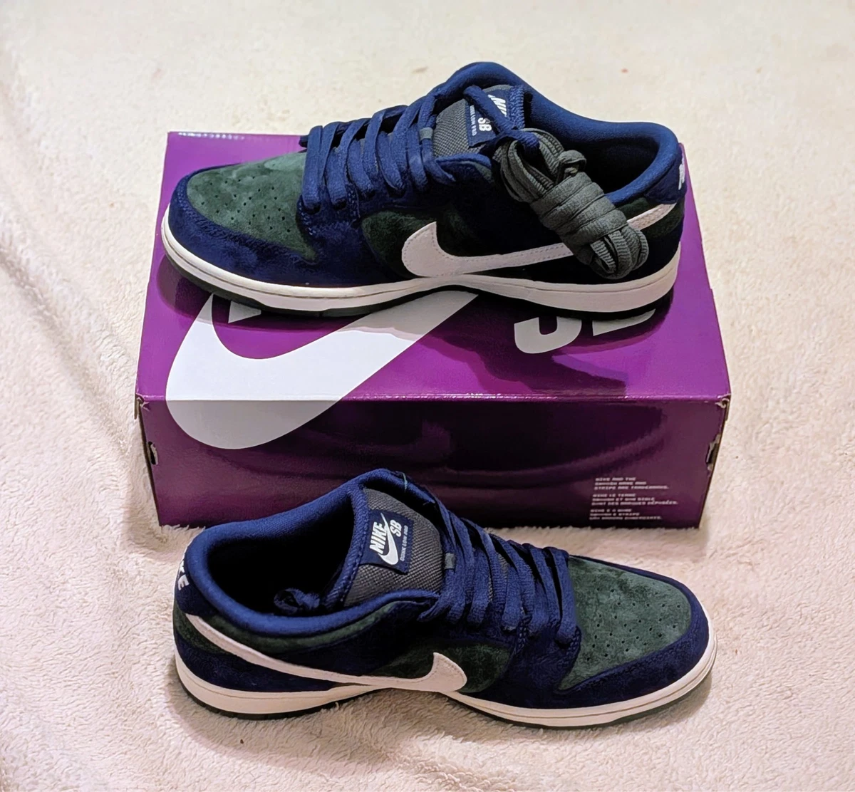【新品未使用】Nike SB Dunk Low Deep  Nike Dunk Pro SB Low Deep Fir for Sale | Authenticity Guaranteed