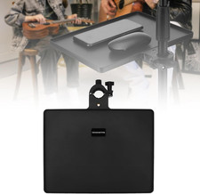Microphone Music Stand Tray, Adjustable Clamp on Rack Tray Holder with 6.6 Pound