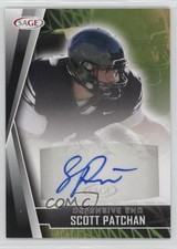 2022 SAGE High Series Black Scott Patchan #A-SP Auto 0hl9