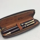 Montblanc 344G Dark Burgundy Fountain Pen 14k F Nib / MP Pix 372 VTG 50s RARE