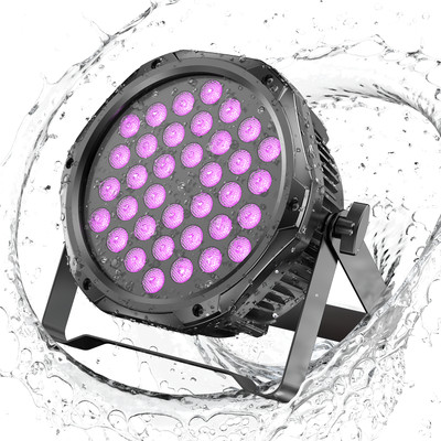 Waterproof RGB Par Can Light With 360W Power For Outdoor Garden Party Event