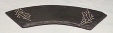 Pampered Chef Black Slate Serving Board #1482 Cheers Gather Share Laugh 