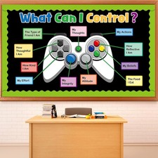 Game Theme Bulletin Board Set Things I Can Co...