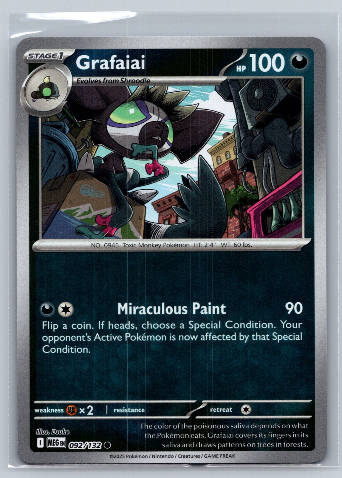 ME01: Mega Evolution #092/132 Grafaiai