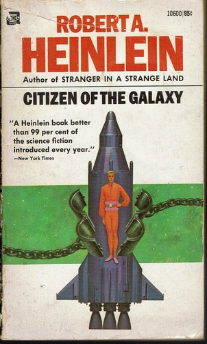 Robert Heinlein Citizen of the Galaxy 1957 Later Pr Science Fiction Vintage Pbak - Bild 1 von 2