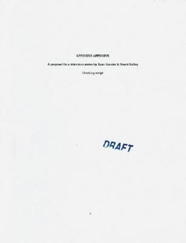 Appendix Appendix : A Proposal for a TV Series by Stuart Bailey (2007 ...