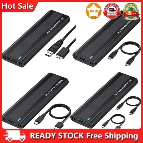 M.2 NVMe SSD Case 10Gbps Tool Free for 2230/2242/2260/2280 M.2 SSD