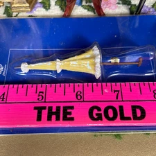 Vtg Dollhouse Concord Miniature VICTORIAN STYLE PARASOL Doll Accessory Umbrella