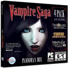 Vampire Saga: Pandora's Box - 4 Pack - CD-ROM - VERY GOOD