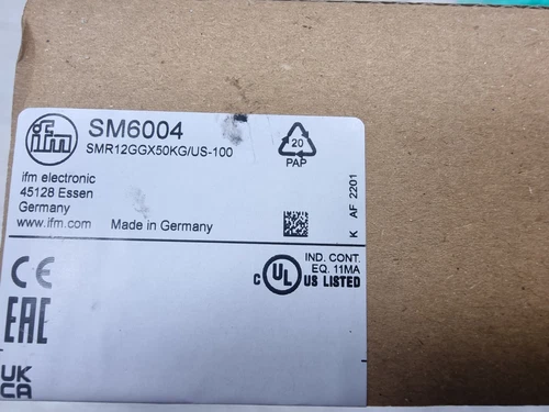 IFM SM6004 One New Flow Meter Sensor SM6004 In Box Expedited Shipping - Picture 6 of 6