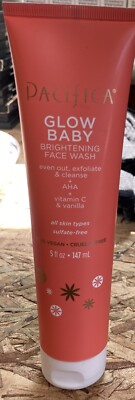 Pacifica Glow Baby Brightening Daily Face Cleanser - 5oz-  New!
