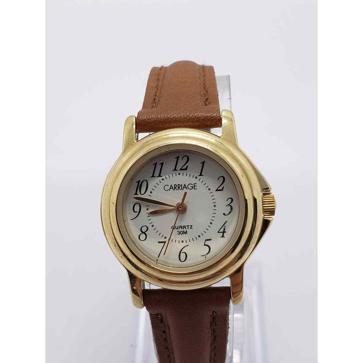 Timex Carriage women\'s watch. Silver face. Pink Band. CR1216CELL. N8 Timex Cr 1216 Cell - Etsy main image 3