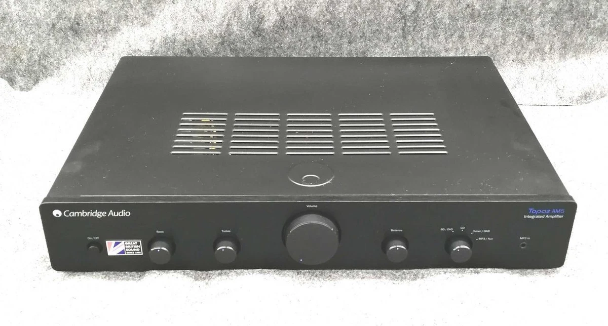 CAMBRIDGE AUDIO TOPAZ AM5 Integrated Amplifier Black | eBay
