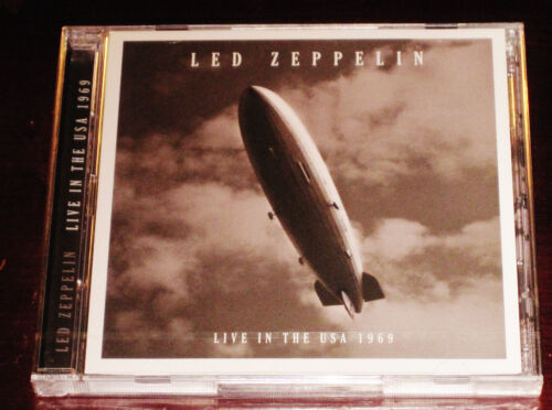 Led Zeppelin: Live In The USA 1969 2 CD Set 2023 Expensive Woodland Recs. UK NEW - Picture 1 of 2