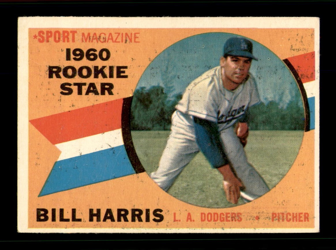 1960 Topps Set Break #128 Bill Harris EX *OBGcards*