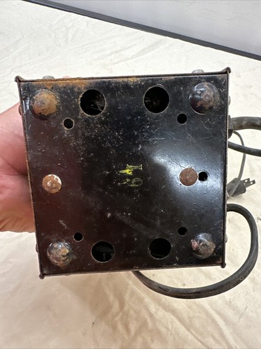 Cargador ligero de minería y batería de trigo vintage Mine Safety Appliance Co ~ ¡PROBADO! - Imagen 8 de 18
