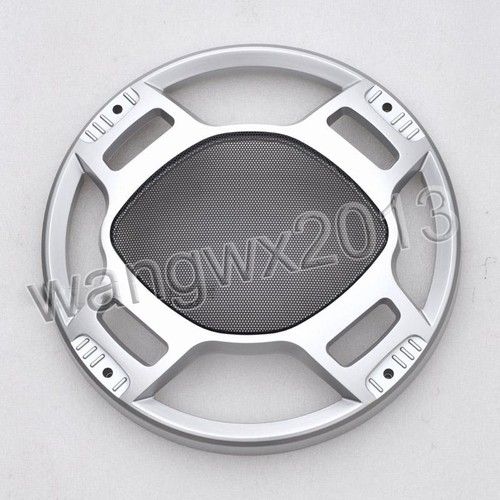 2pcs 12" inch Speaker Cover Audio Subwoofer Decorative Circle Metal