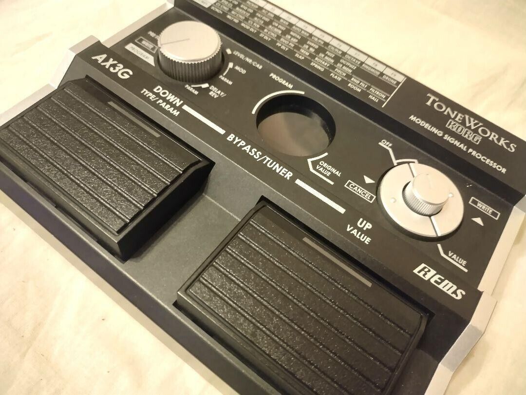 Korg AX3G Effect Pedal ToneWorks Modeling Signal Processor Korg AX3G Effect Pedal ToneWorks Modeling Signal Processor