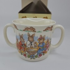 Royal Doulton Bunnykins Celebrate Christening Bone China Double Handled Mug
