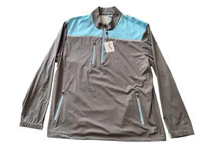 Above The Links Golf Jacket Mens 2XL Grey Element Performance Waterproof NEW