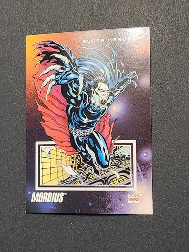 Marvel Super Heroes Trading Cards Impel Series 3 (1992) Morbius #21 - Picture 2 of 4