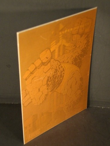 Marvel Universe 1992-Series 3 - "Hologram" - "Subset Chase Card" - "H-2 - Thing" - Picture 2 of 5