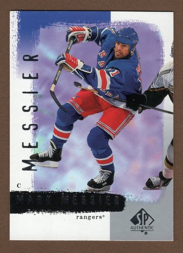 2000-2001 SP Authentic # 11 Mark Messier Promo Sample