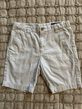 Vineyard Vines Khaki Kids Size 8 Shorts Adjustable Waist Flat Front