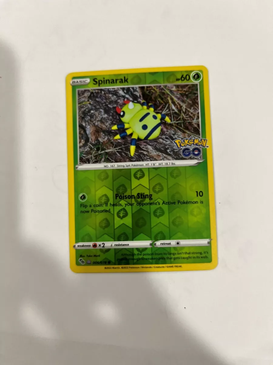 Ditto (Spinarak) - 006/078 - Common Reverse Holo Unpeeled