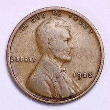 1923 Lincoln Wheat Cent Penny LOWEST PRICES ON THE BAY!  FREE SHIPPING!