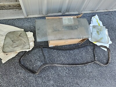 Mga Rear Window MGA Coupe rear window glass. 3 pieces | eBay