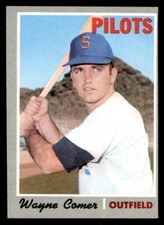 1970 Topps Baseball #323 Wayne Comer VG/EX *e3