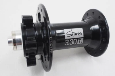 NEW Stan's NoTubes 3.30Ti MTB Bicycle Hub Front 9x100mm Spacing 6Bolt DiscZH0114