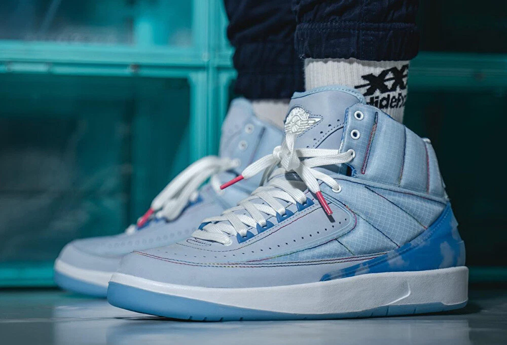 J Balvin × Nike Air Jordan 2 Retro SP DQ7691-419 collaboration sneaker 28cm US10