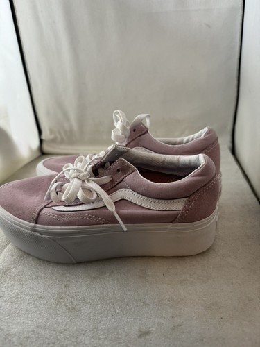 VANS Old Skool Stackform Platform Keepsake Lilac Purple Shoes Women's Sz 6.5 NEW - Picture 5 of 11