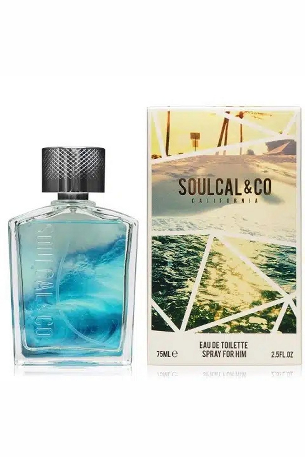 Soulcal California Blu per Uomo Eau De Toilette Spray 75ml da Uomo Fragranza