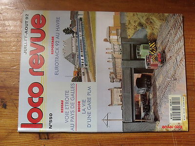 $$y Loco Revue No.550 Wales PLM Station 141 R 420 Lighting TGV-A