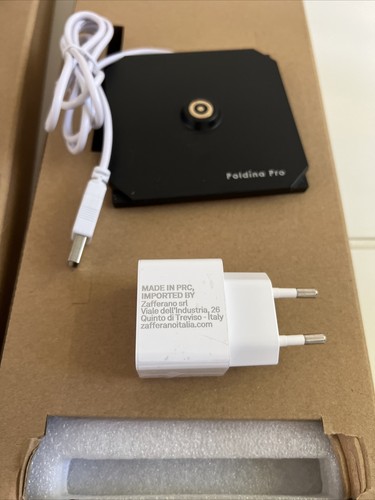 NIB Zafferano LAMPES-À-PORTER Poldina Pro Rechargeable Table Lamp - White - Picture 11 of 11