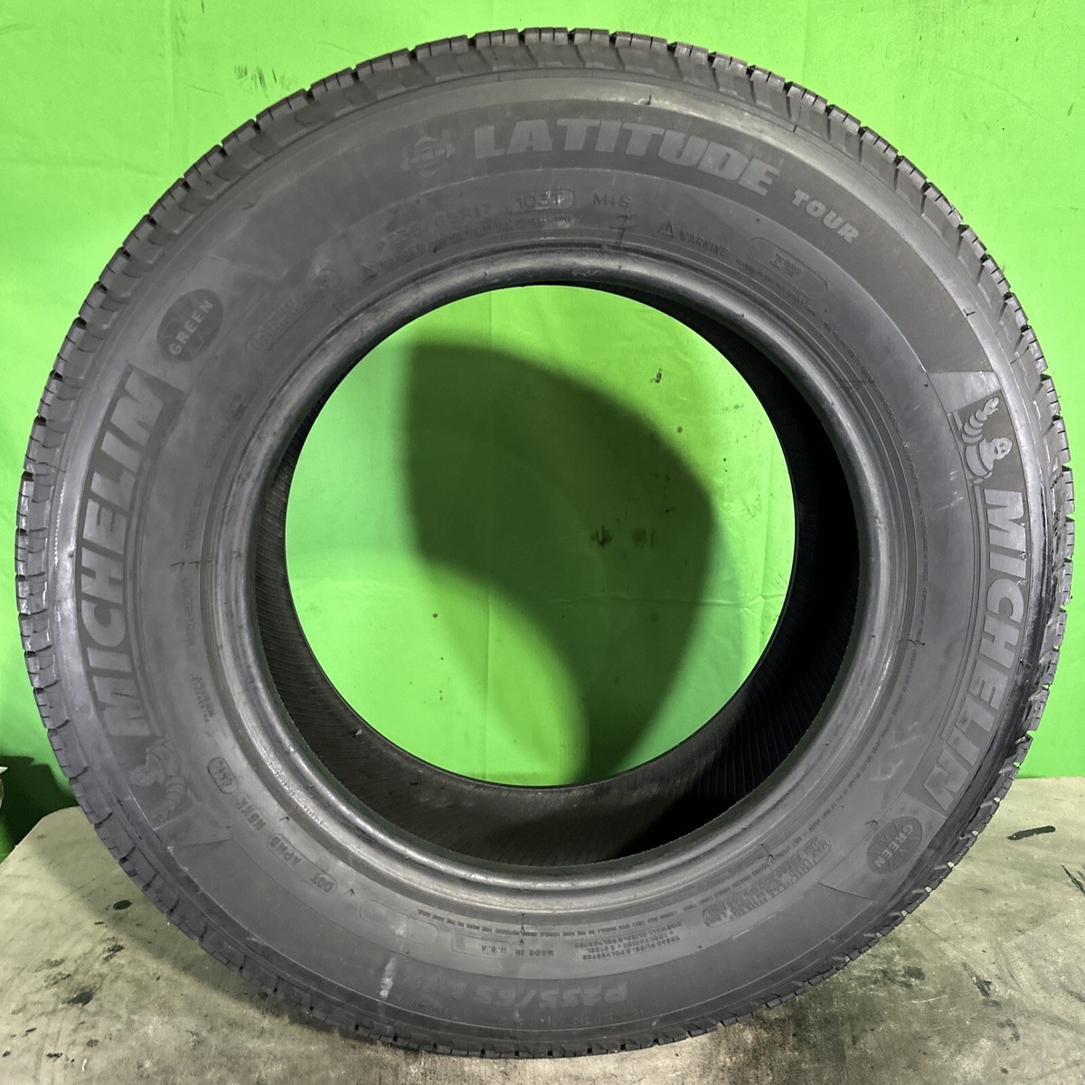 Single,USED-235/65R17 Michelin Latitude Tour 103T 9/32 DOT 4314 | eBay