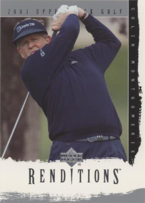 2003 Upper Deck Renditions - Colin Montgomerie #9 - 1 of 1
