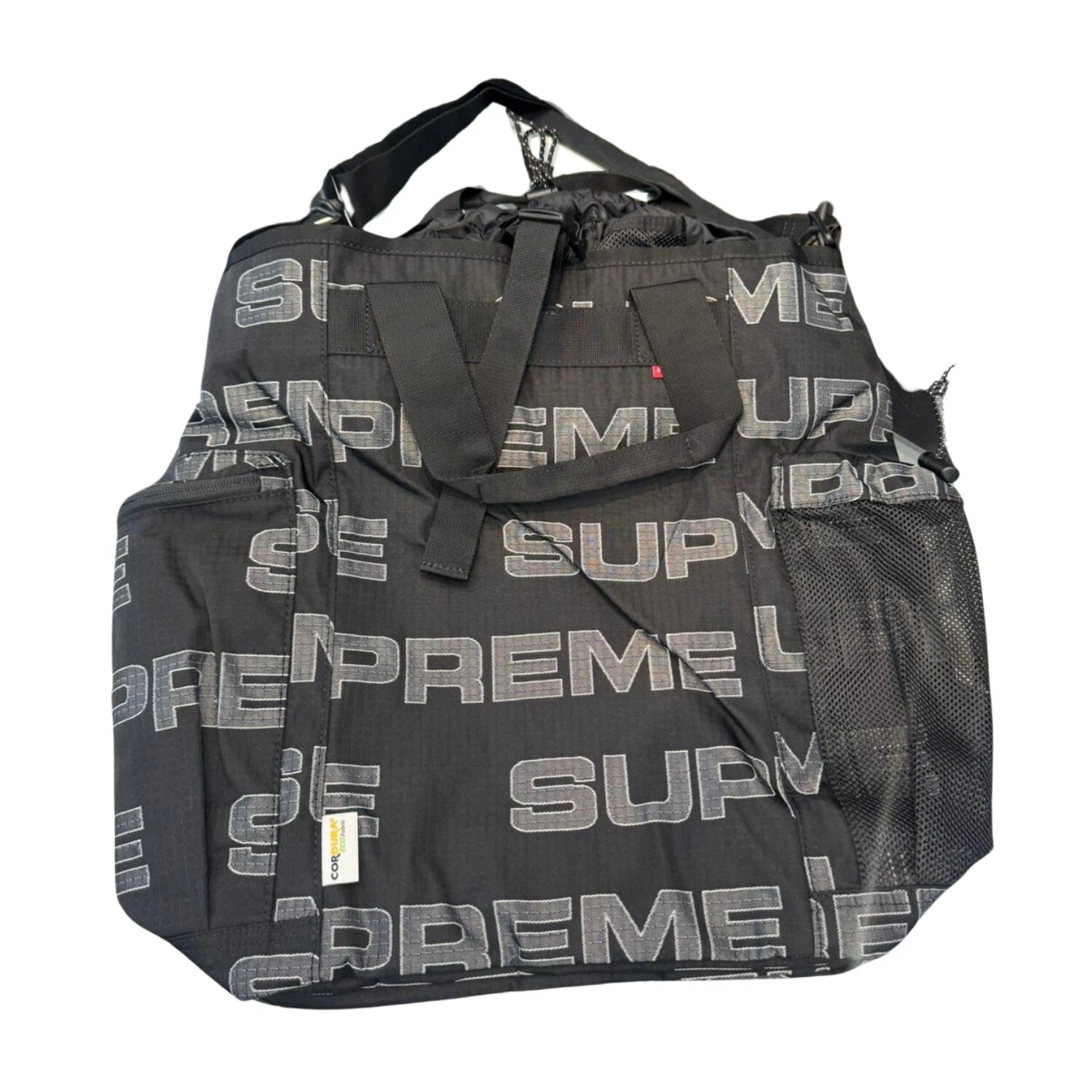 Sac fourre tout zippé Supreme (SS21) noir