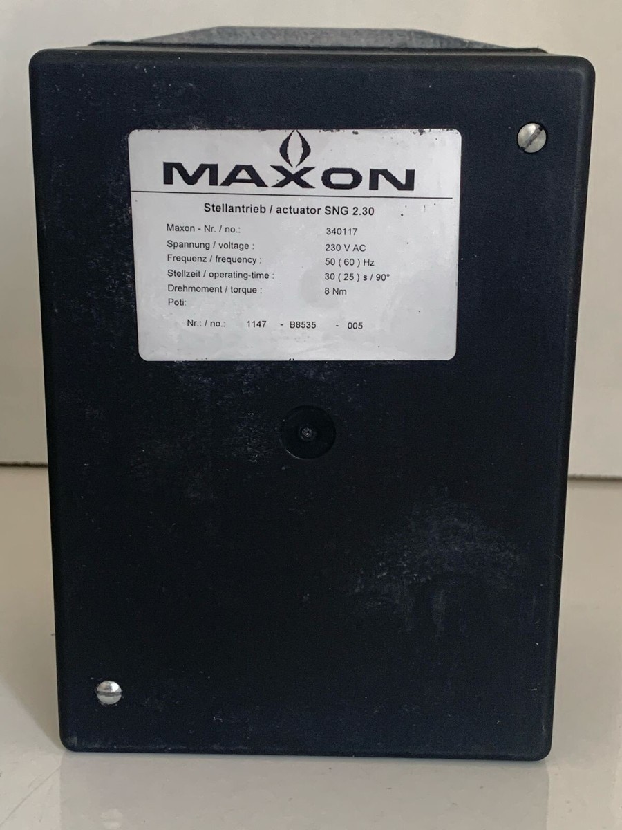 Maxon / Stellantrieb Actuator / SNG 2.30 / 340117 / 230V AC