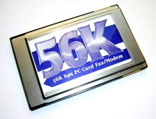 DataLink 56k PCMCIA Fax/Modem PC Card FM560SK with 6' Dongle Cable
