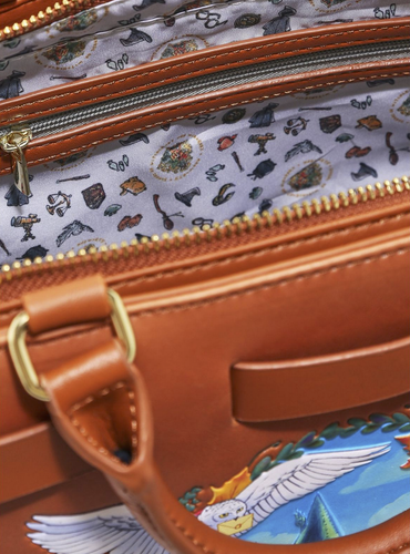 Bolso Cartera Floral Mundo Mágico Harry Potter Hogwarts Hedwig Corona Otoño - Imagen 4 de 4