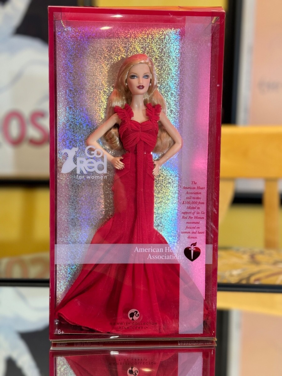 Barbie Go Red For Women　Barbie LOOK RED Go Red For Women Barbie® Doll - K7957 BarbiePedia