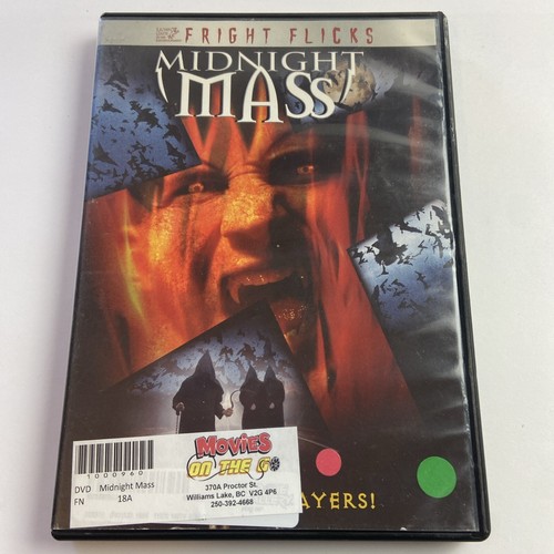 Fright Flicks Midnight Mass Rare DVD Lions Gate,
