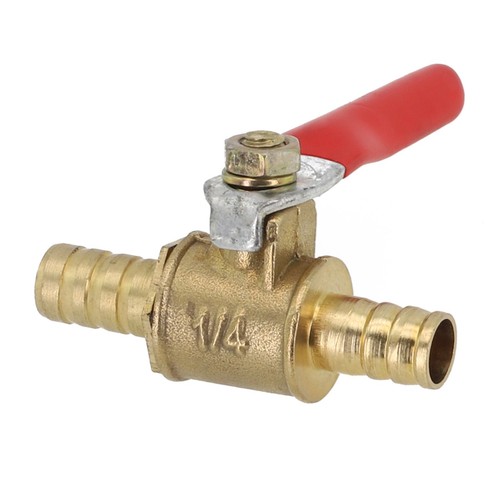 Robust Brass In Line Fuel Tap with 8mm (5/16) Petcock for Enhanced Grip - Picture 6 of 24