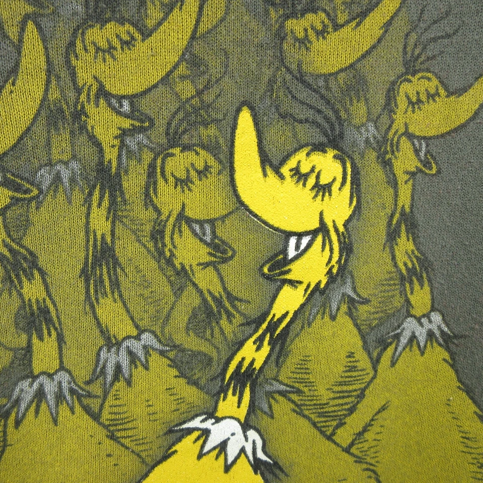 Sudadera De Colección Dr Seuss Para Hombre Grande Verde Atrévete a Ser Diferente 1999 Sneetches Años 90 Foto 4 de 4