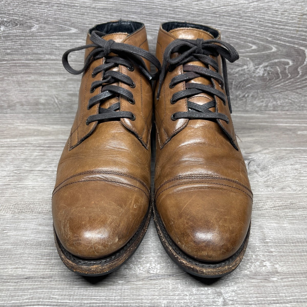 Thursday Boot Co Cadet Walnut Leather Cap Toe Boots Mens 8.5 WLNCAD Rare Amazon.com | Thursday Boot Company Men main image 2