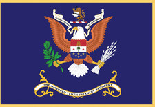 Rectangle Flags - 110th Infantry Regiment - CUIUSQUE DEVOTIO EST VIS REGIMENTI